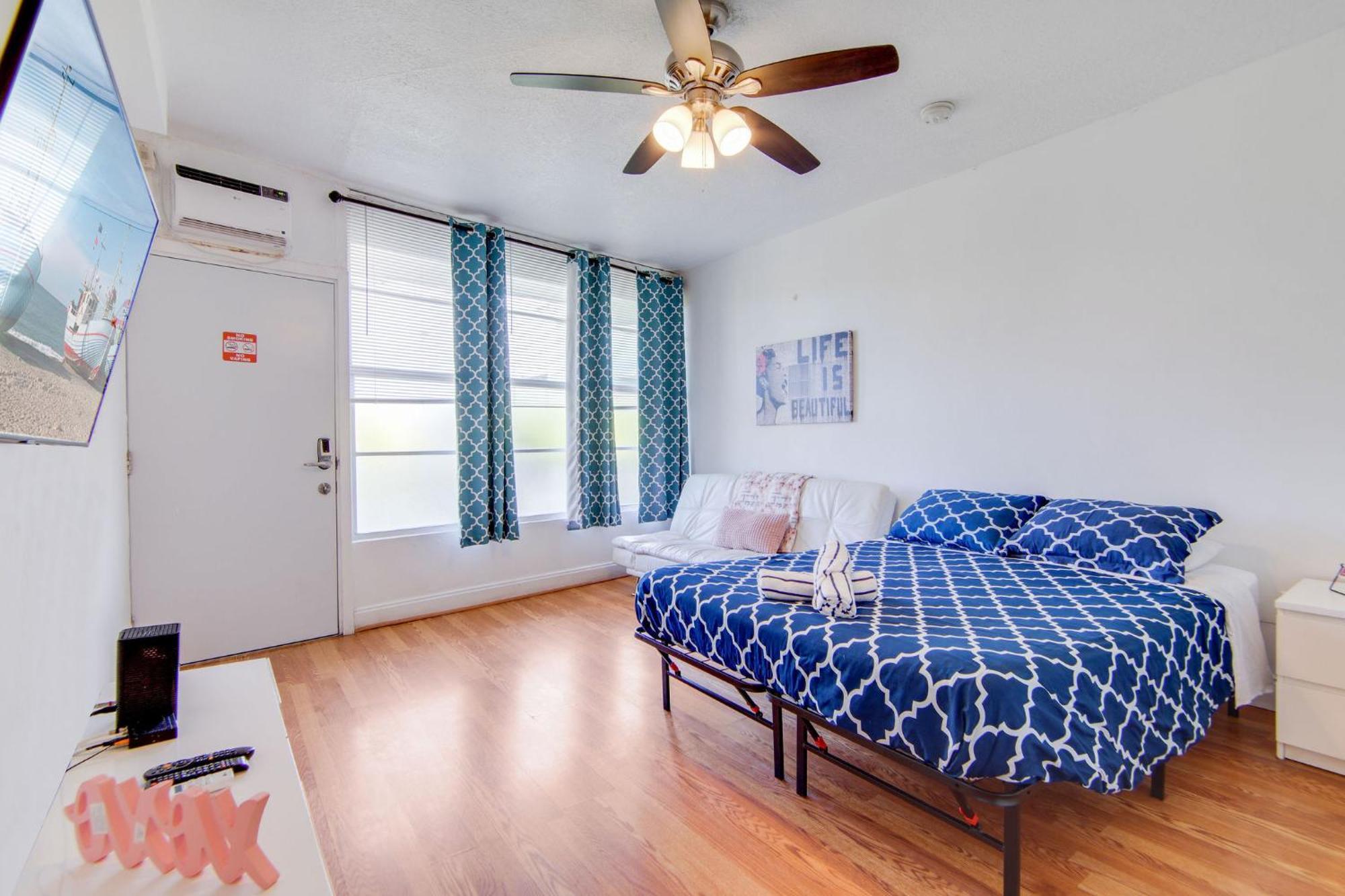 Apartamento Stylish Ocean Dr W/ 2 Queen Beds, Across *